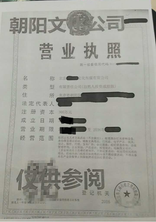 代理注册一家朝阳文化公司 代理注册一家朝阳文化公司